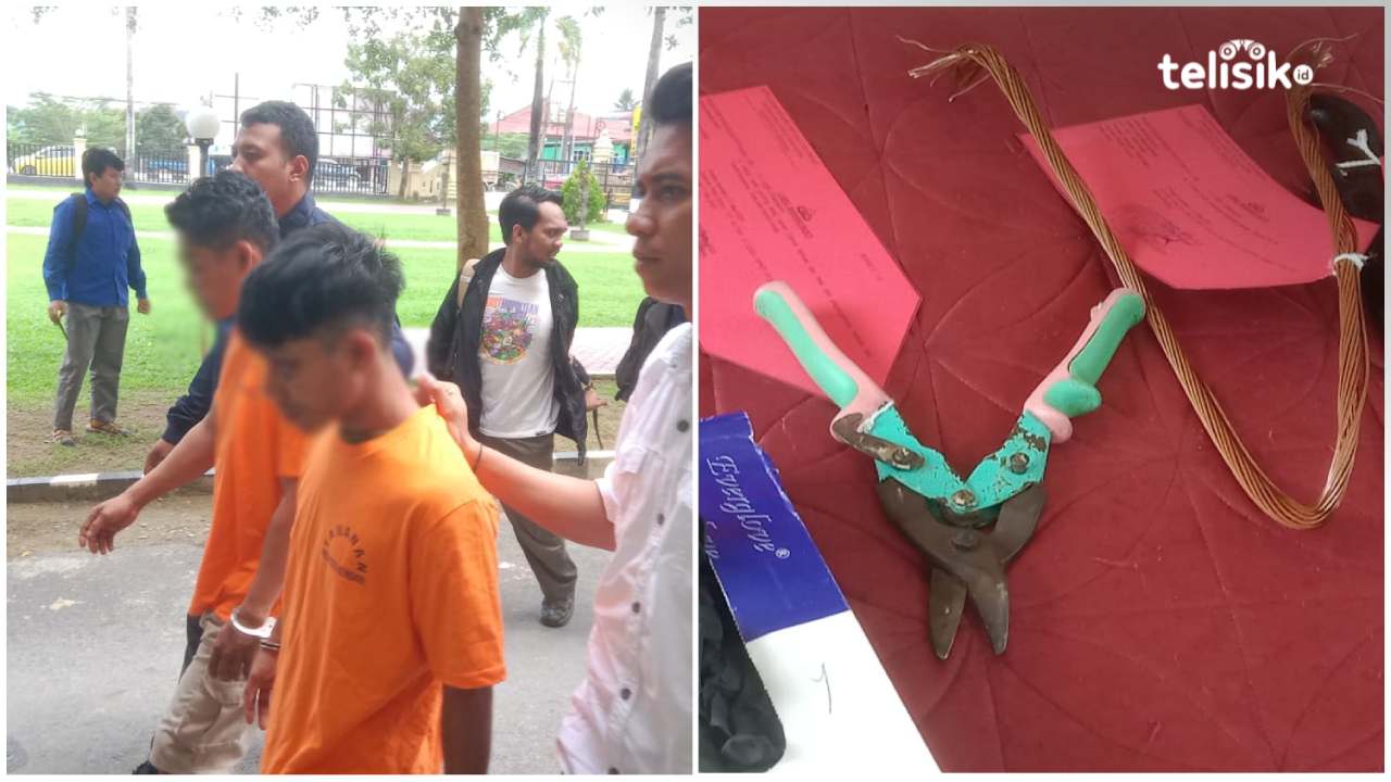 Sempat Viral Saat Tertangkap Basah, Begini Kronologis Dua Pemuda Curi Kabel Listrik di Kendari
