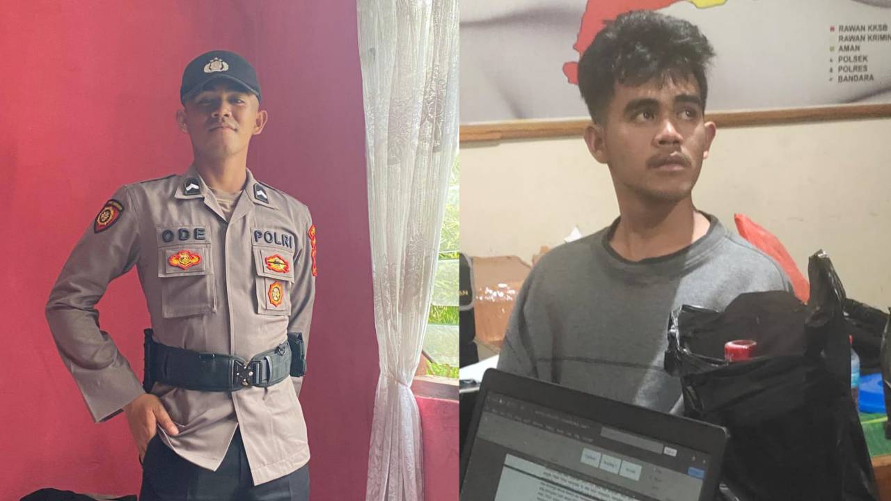 Viral, Oknum Polisi Muda Asal Muna Sulawesi Tenggara Ketahuan Jual Amunisi ke KKB Papua