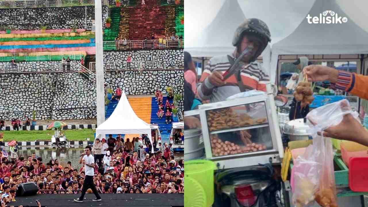 Fresly Nikujuluw Hibur Ribuan Pelari ToleRunsi 10K, Bupati Buton Borong Dagangan UMKM