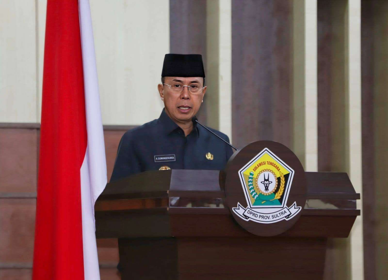 Gubernur Sultra Jawab Pandangan Fraksi DPRD Terkait Pertanggungjawaban APBD 2024