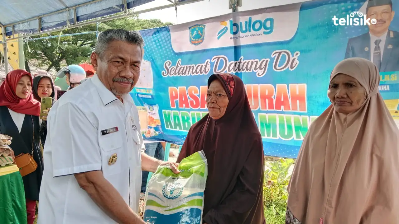 Harga Bahan Pokok di Pasar Meroket, Bupati Muna Beri Subsidi