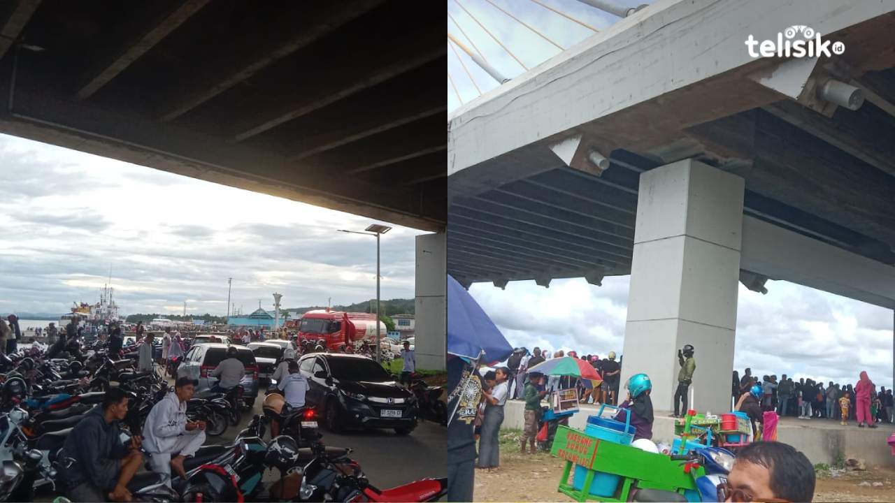 Proses Pencarian Agil Ismail Lompat dari Jembatan Teluk jadi Tontonan Ratusan Warga Kendari, Lalu Lintas Tersendat