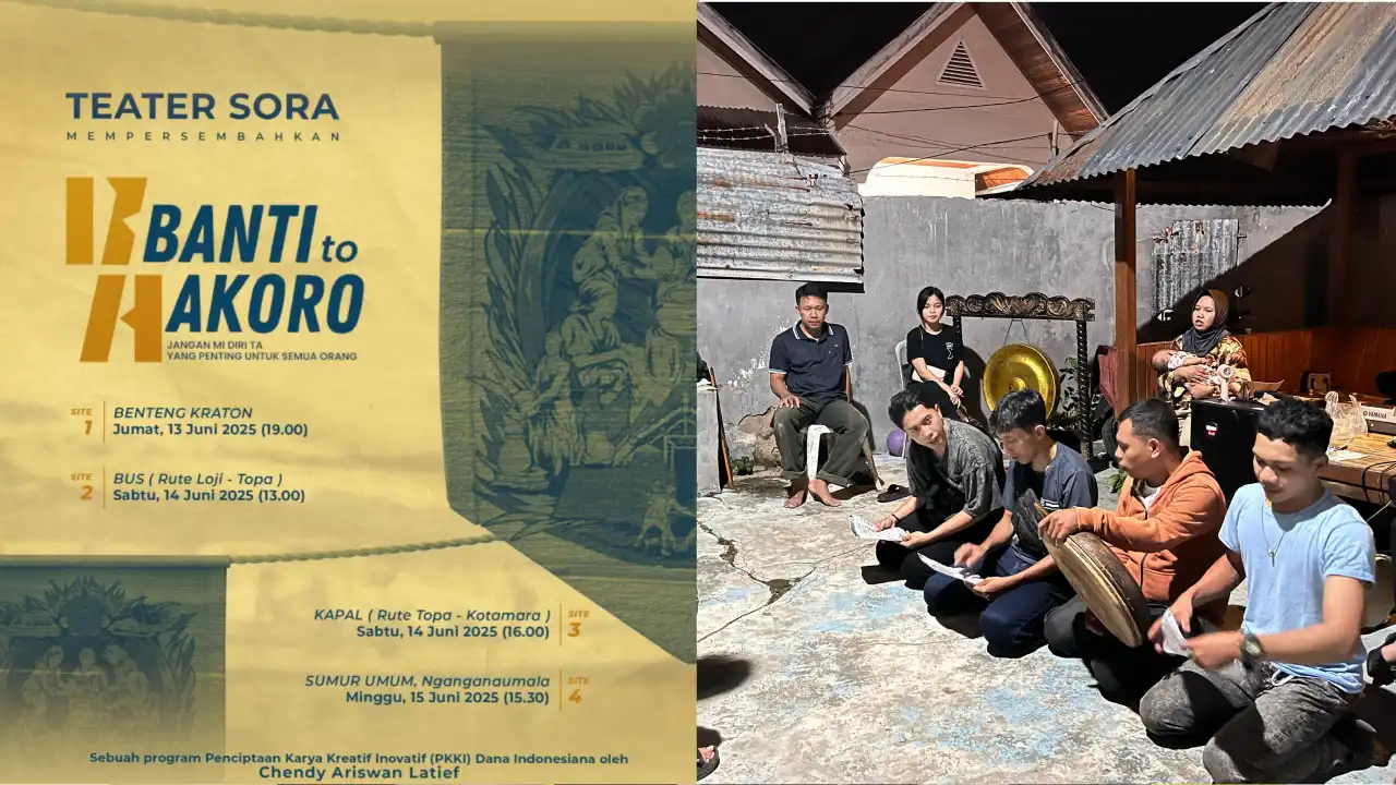 Saksikan Teater Banti To Akoro, Pawai Budaya 500 Pelita Kitari Keraton Buton dengan Bus dan Kapal ke Situs Bersejarah