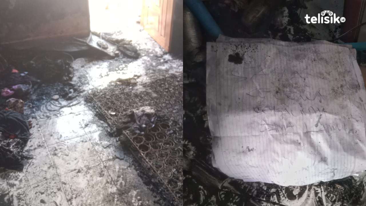 Secarik Kertas Berisi Ungkapan Kekecewaan Ditemukan di Kamar Kos yang Terbakar di Kendari