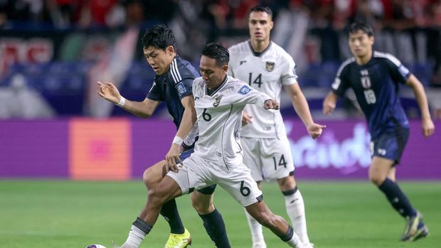 Turunkan Pemain Lapis Kedua, Timnas Jepang Bantai Indonesia 6-0