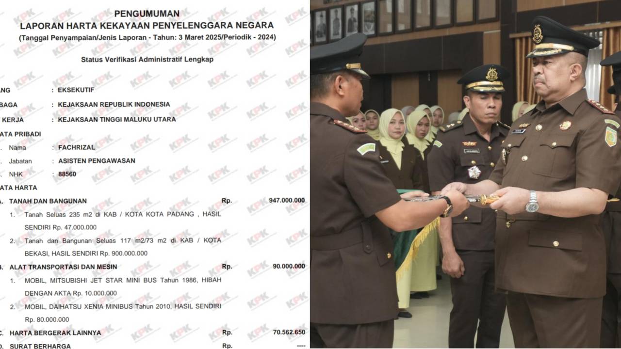 Fachrizal Resmi Jabat Kajari Konawe, Segini Total Laporan Kekayaan dan Aset Berharga Dimiliki
