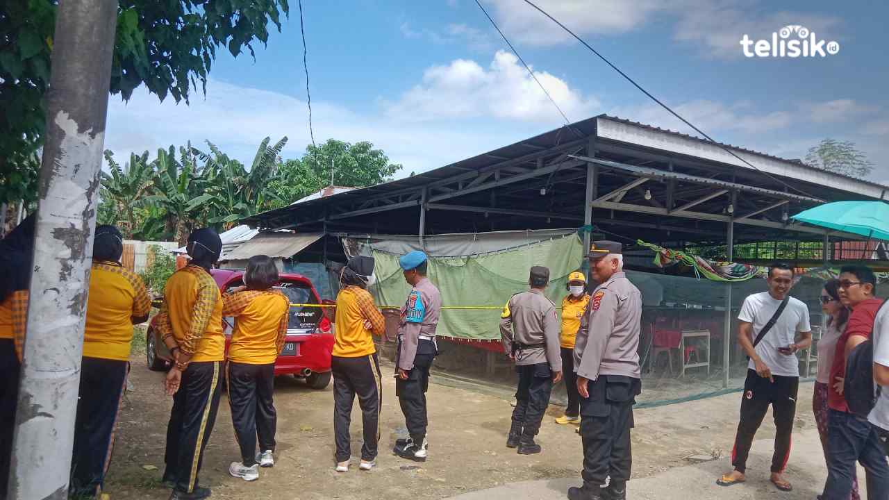 Polisi Jaga Ketat Rekonstruksi Pembunuhan Keluarga Artis FTV Anty Inawade