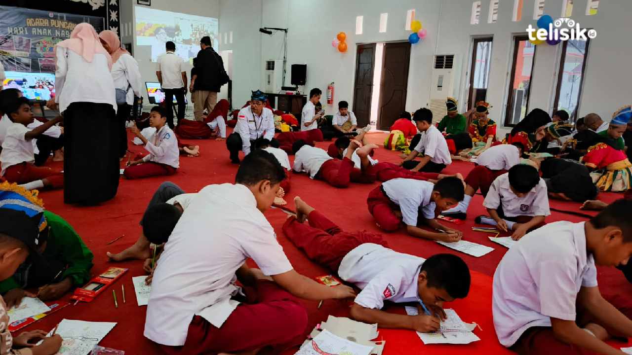 Puncak Hari Anak Nasional 2025 di Sentra Meohai Kendari Meriah, Menteri Sosial Saifullah Yusuf: Kelak Jadi Pemimpin Masa Depan