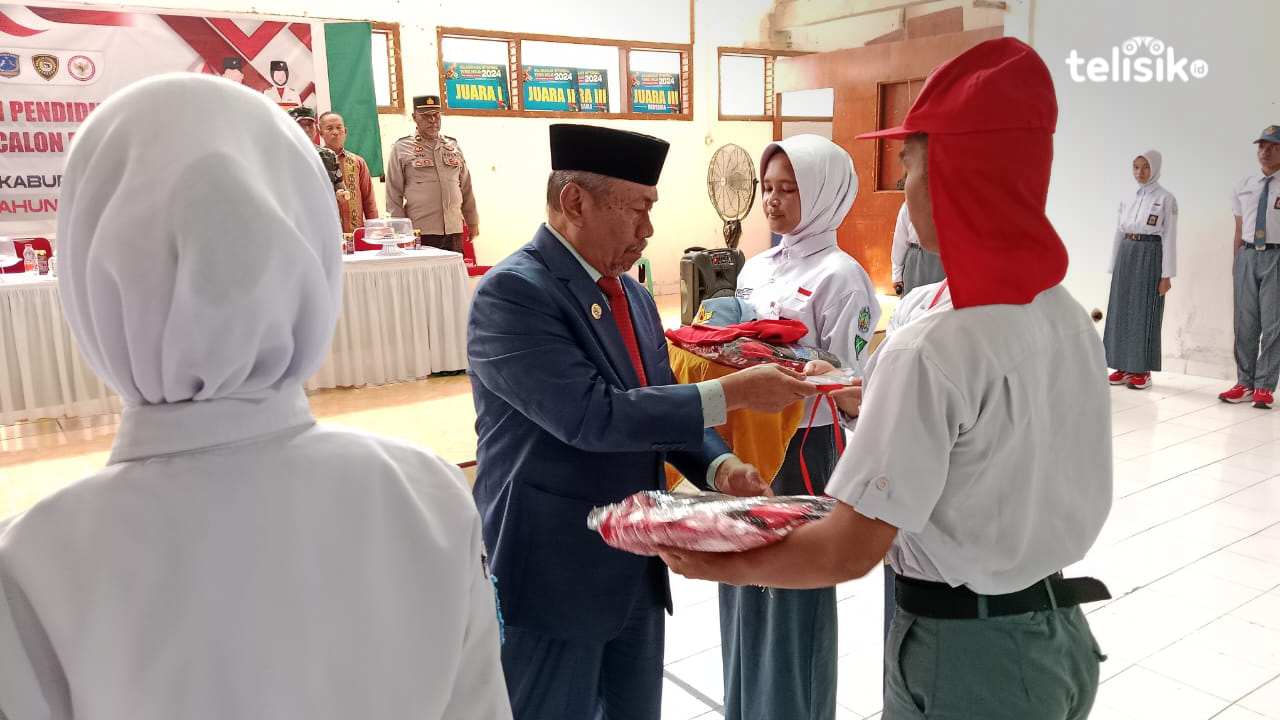 70 Calon Anggota Paskibraka Muna Mulai Menjalani Latihan Rutin