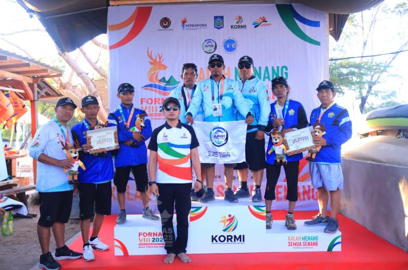 APRI Sultra Sabet Emas Terbanyak di FORNAS VIII Berkat Dukungan PT Antam Konawe Utara