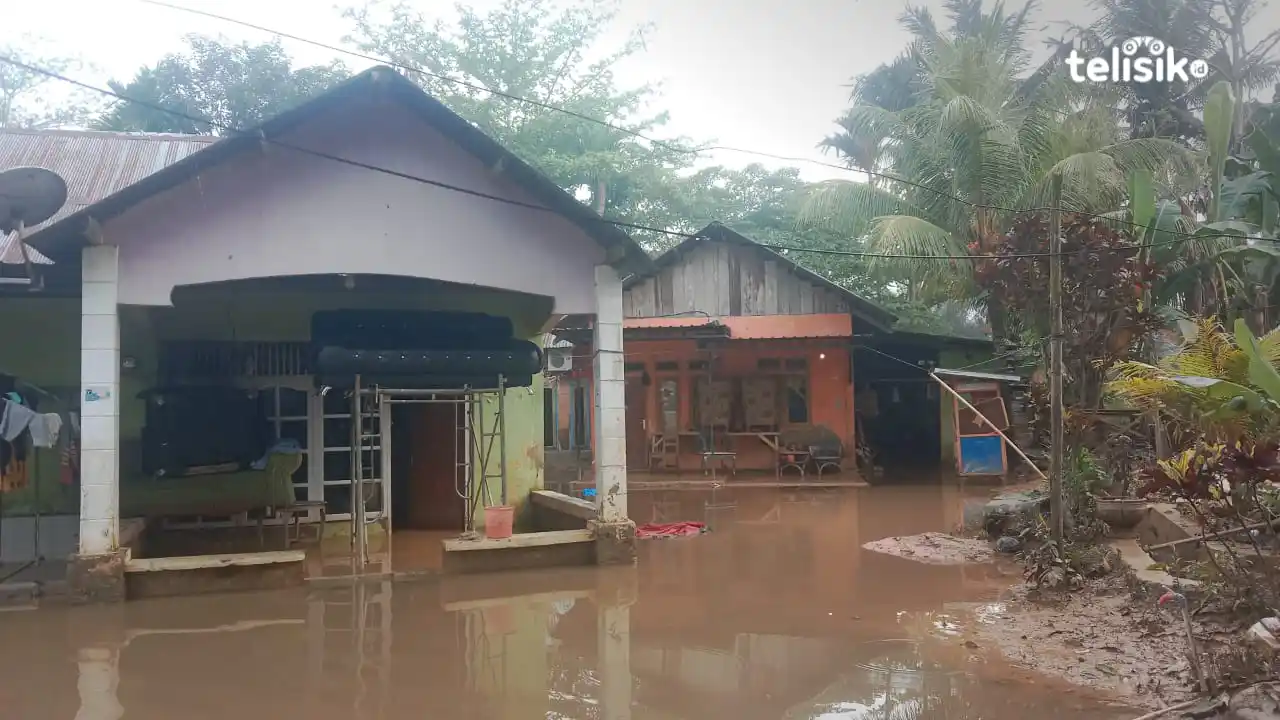Banjir Sungai Wanggu Belum Surut Akibat Hujan Deras Beberapa Hari Terakhir, Warga Siaga