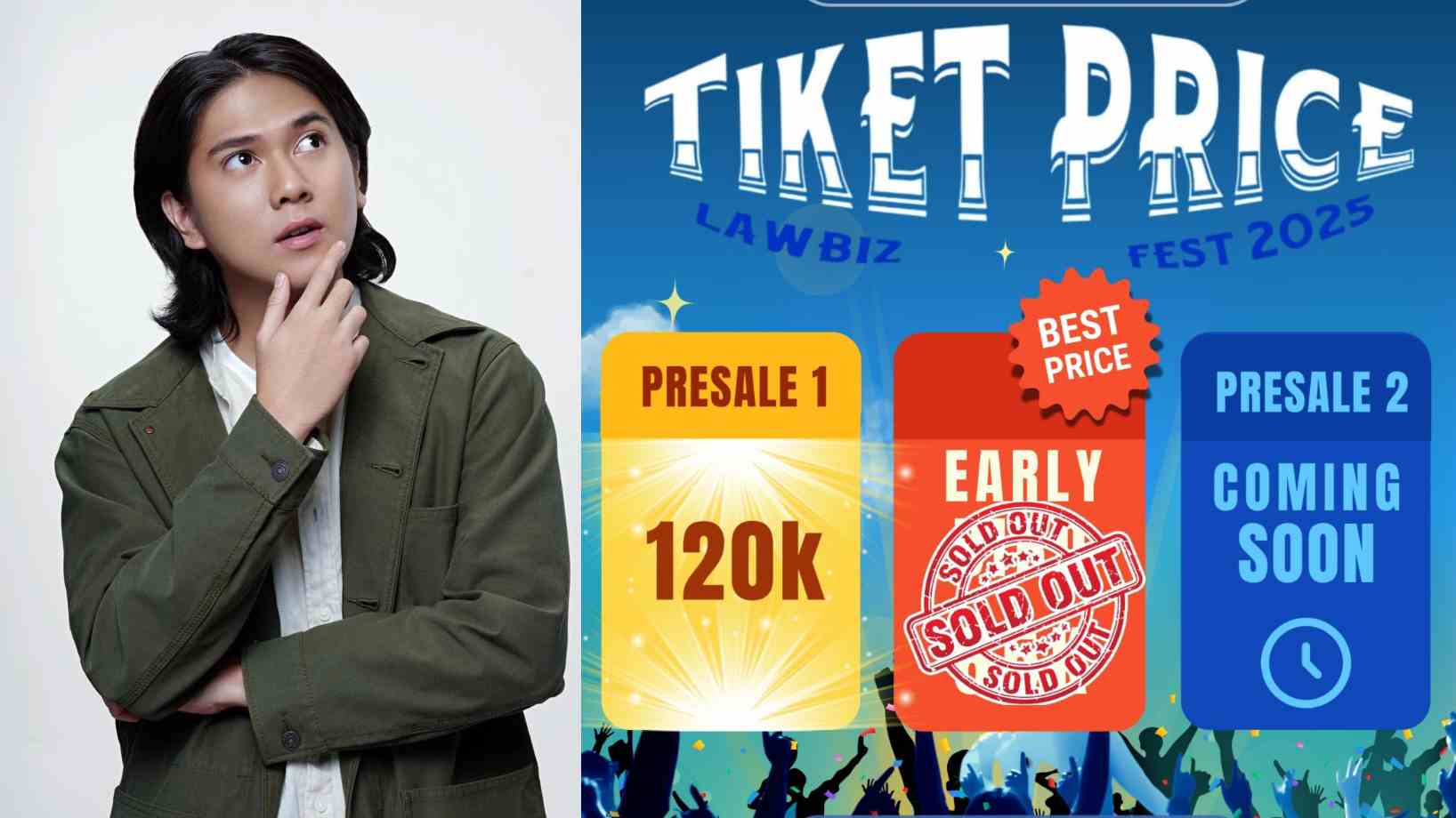 BEM FH-UHO Gelar LawBiz Festival di Kendari, Dihadiri Artis Iqbaal Ramadhan