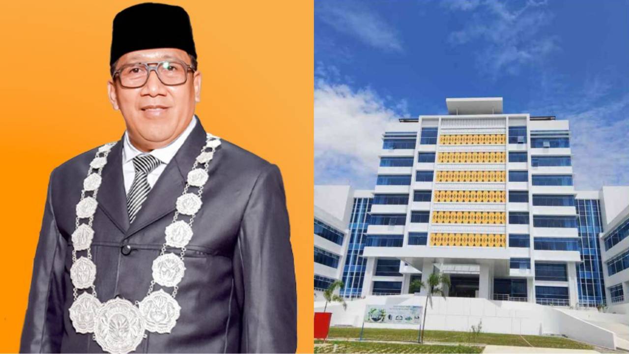 Dekan Fakultas Hukum Dr Herman Jabat Plt Rektor UHO