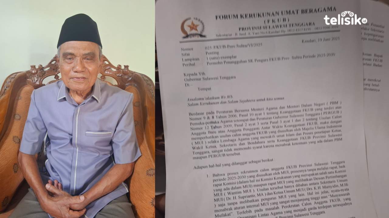 Gubernur Andi Sumangerukka Diminta Batalkan Kepengurusan Baru FKUB Sultra, Ini Penyebabnya