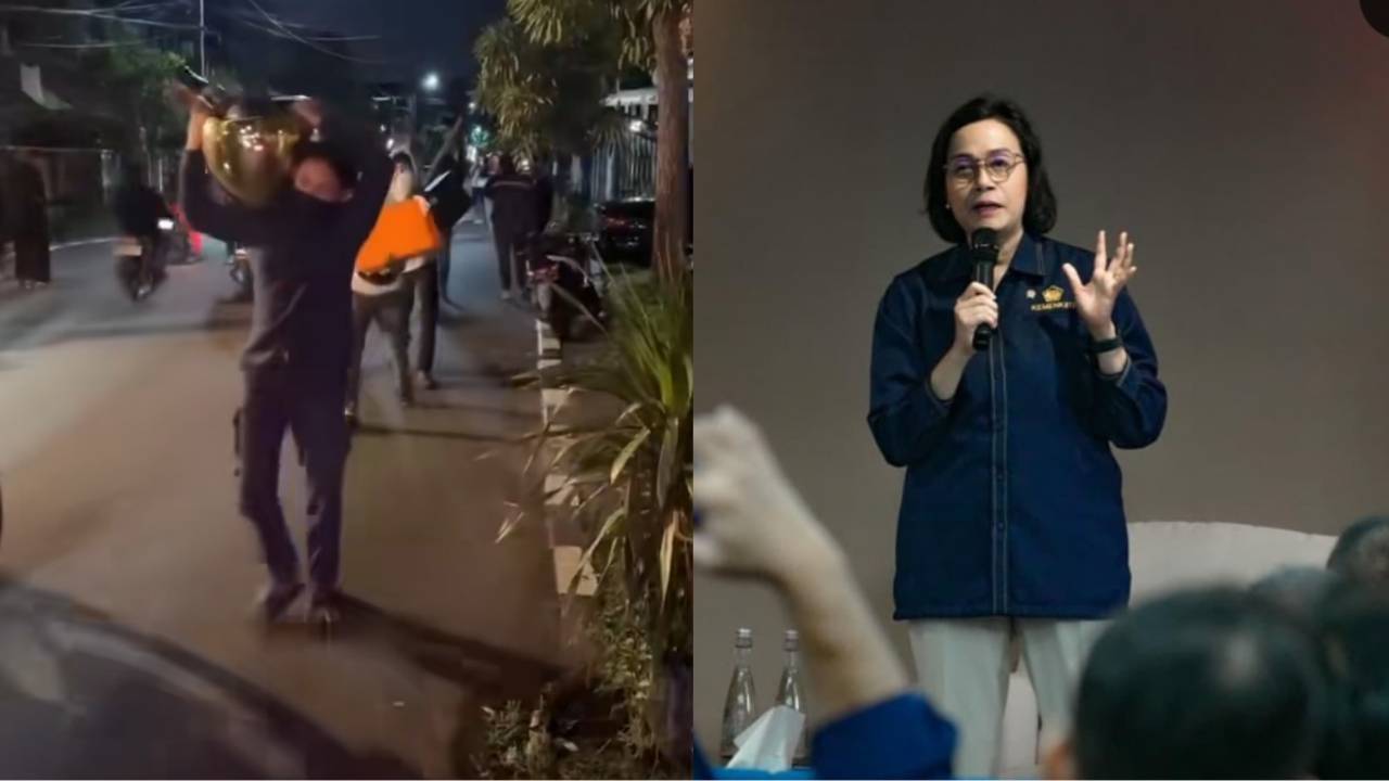 Heboh Rumah Sri Mulyani Tak Luput dari Penjarahan Massa, Perabot hingga Perhiasan Diangkut