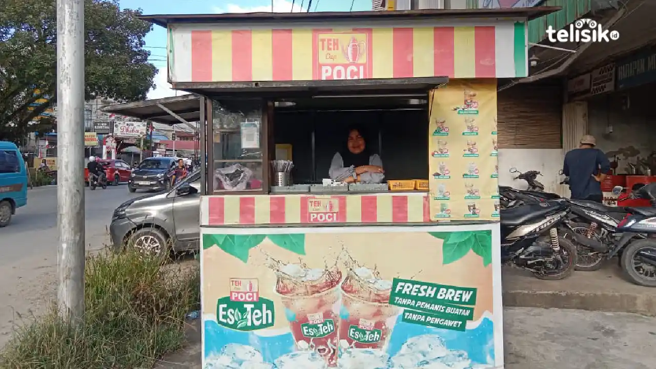 Jual Teh Poci untuk Kebutuhan Hidup, Wanita di Kendari Punya 3 Cabang Sendiri