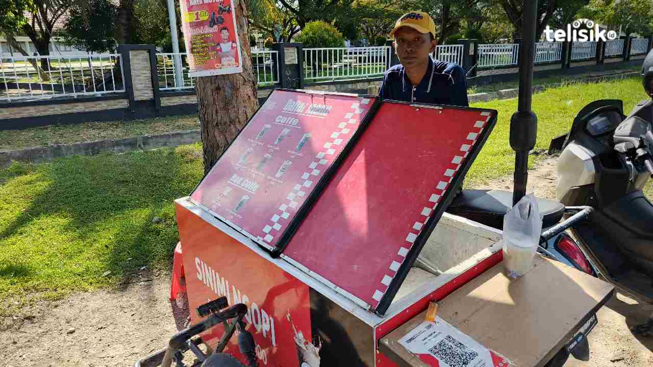 Kopi Gerobak Keliling Kekinian di Kendari, Rasa Tak Kalah dengan Coffee Shop