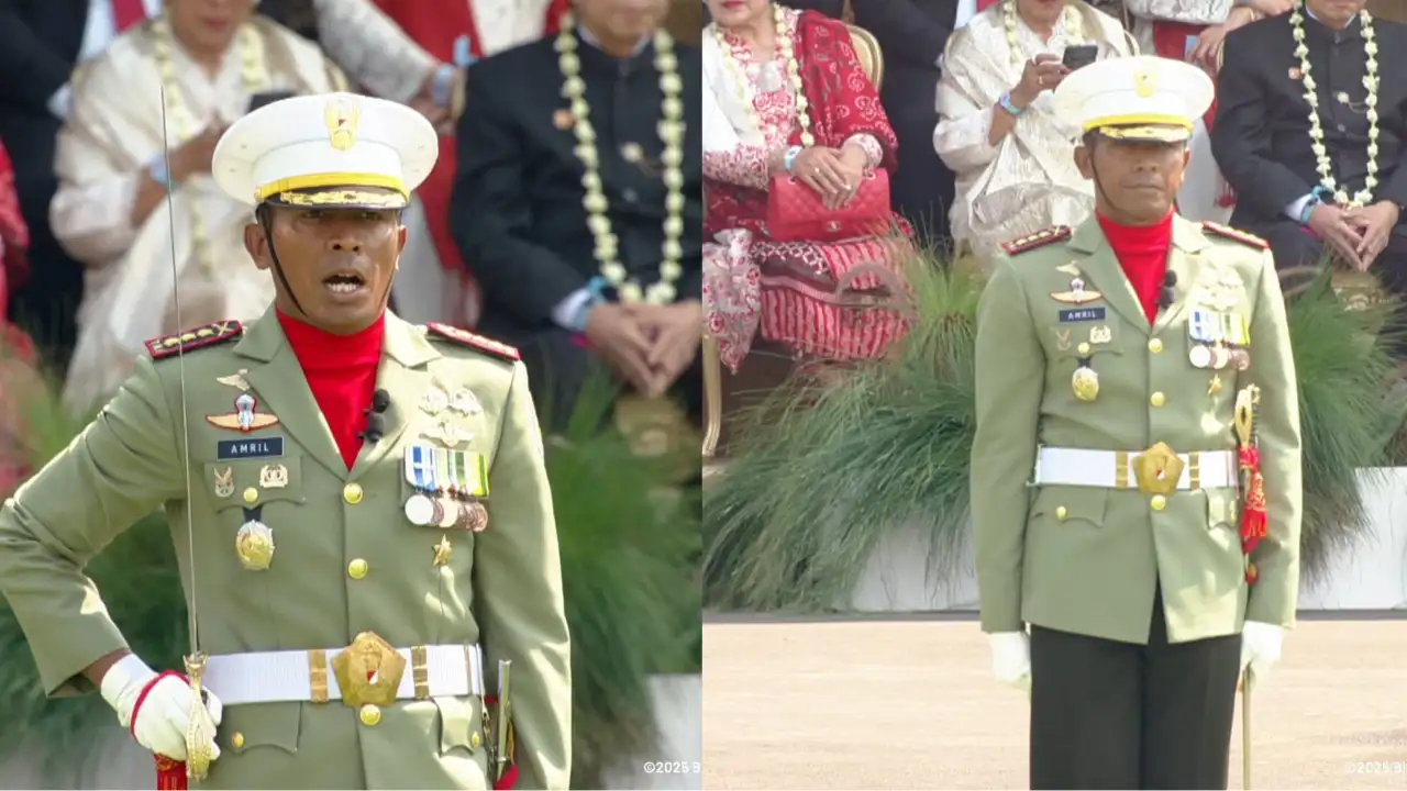 Mengenal Kolonel Amril, Prajurit Kopassus yang Pimpin Detik-detik Proklamasi 2025