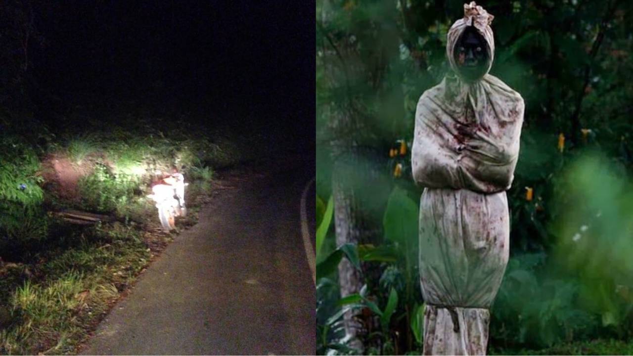 Mistik: Cerita Seram Pocong Kecil Teror Pemotor di Jalur Touring Tengah Hutan