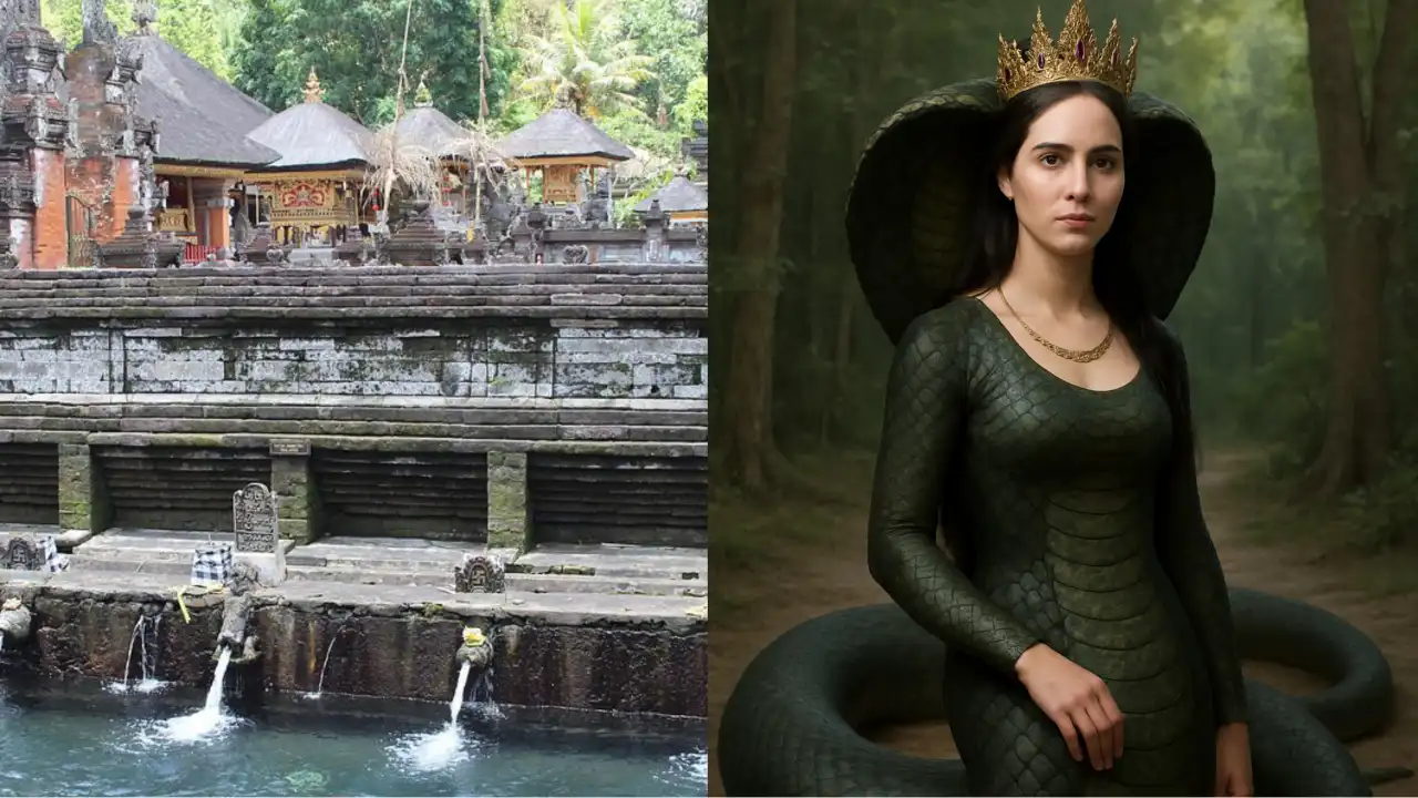 Mistik: Sosok Gaib Wanita Kepala Ular Cantik Bermahkota, Muncul di Tempat Tertentu