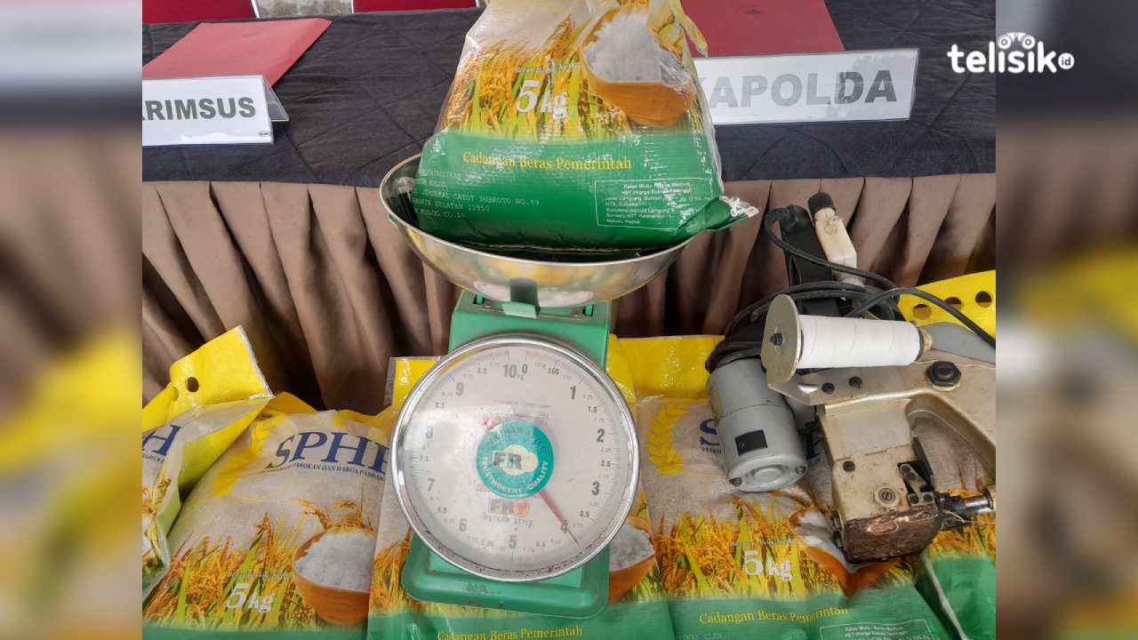 Pedagang Beras SPHP di Kendari Ubah Isi Kemasan 5 Kilogram, Gagal Jual ke Morowali