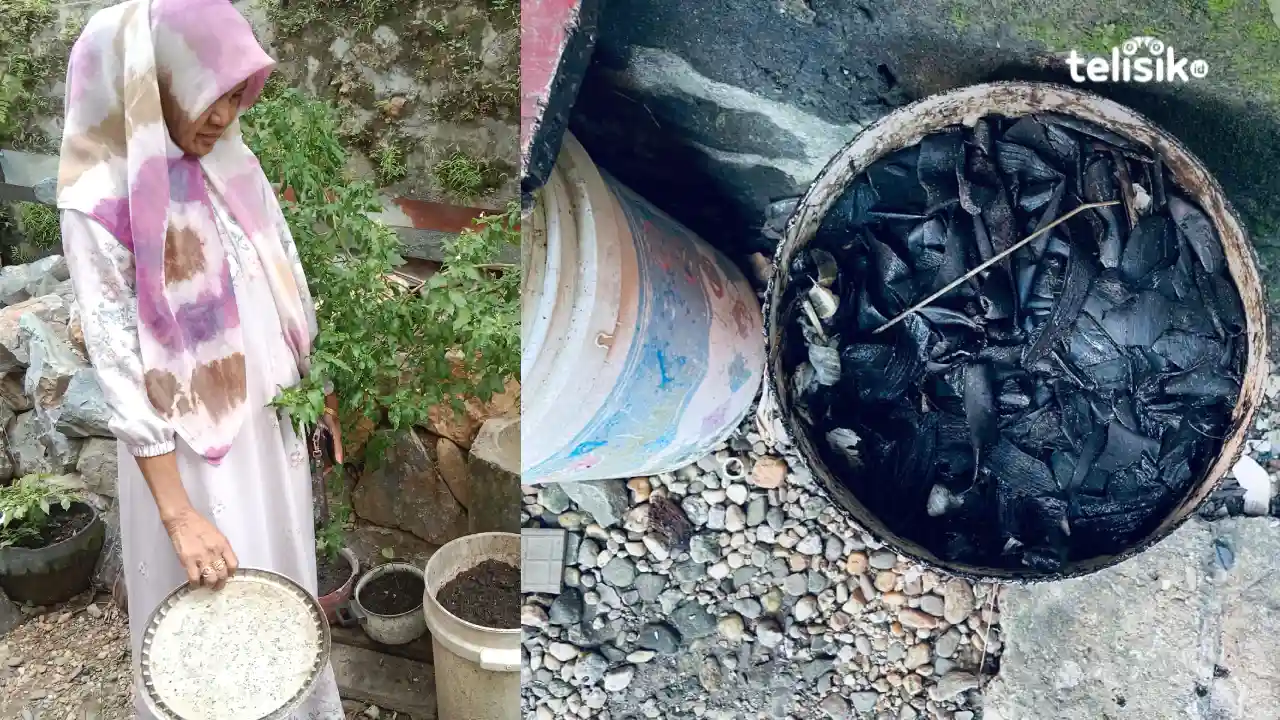 Seorang Ibu di Kendari Sulap Sisa Makanan jadi Pupuk Kompos Organik
