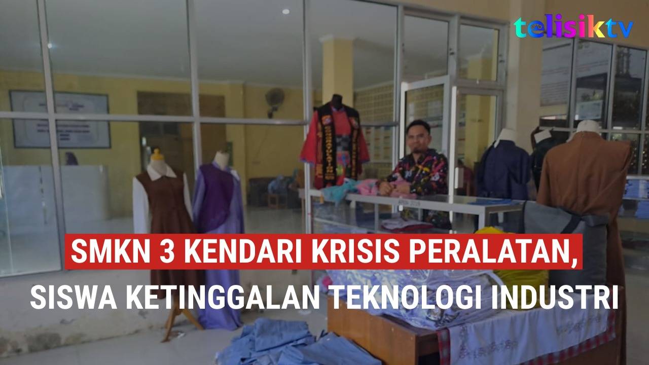 TELISIKTV: SMKN 3 Kendari Krisis Peralatan, Siswa Ketinggalan Teknologi Industri