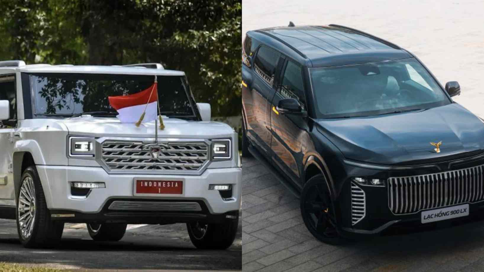 Adu Spek VinFast Lac Hong 900 LX vs Pindad MV3 Garuda, Mobil Kepala Negara Antipeluru