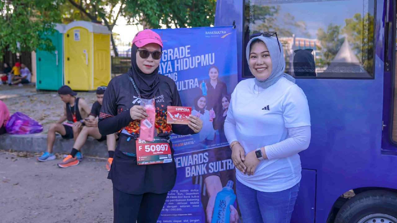 Bank Sultra Turut Meriahkan Amazing Sultra Run 2025 dengan Hadiah dan Layanan Khusus