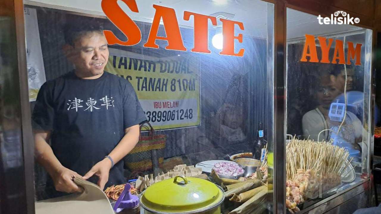 Bumbu Rahasia Turun-temurun, Sate Malik jadi Buruan Pecinta Kuliner Kendari