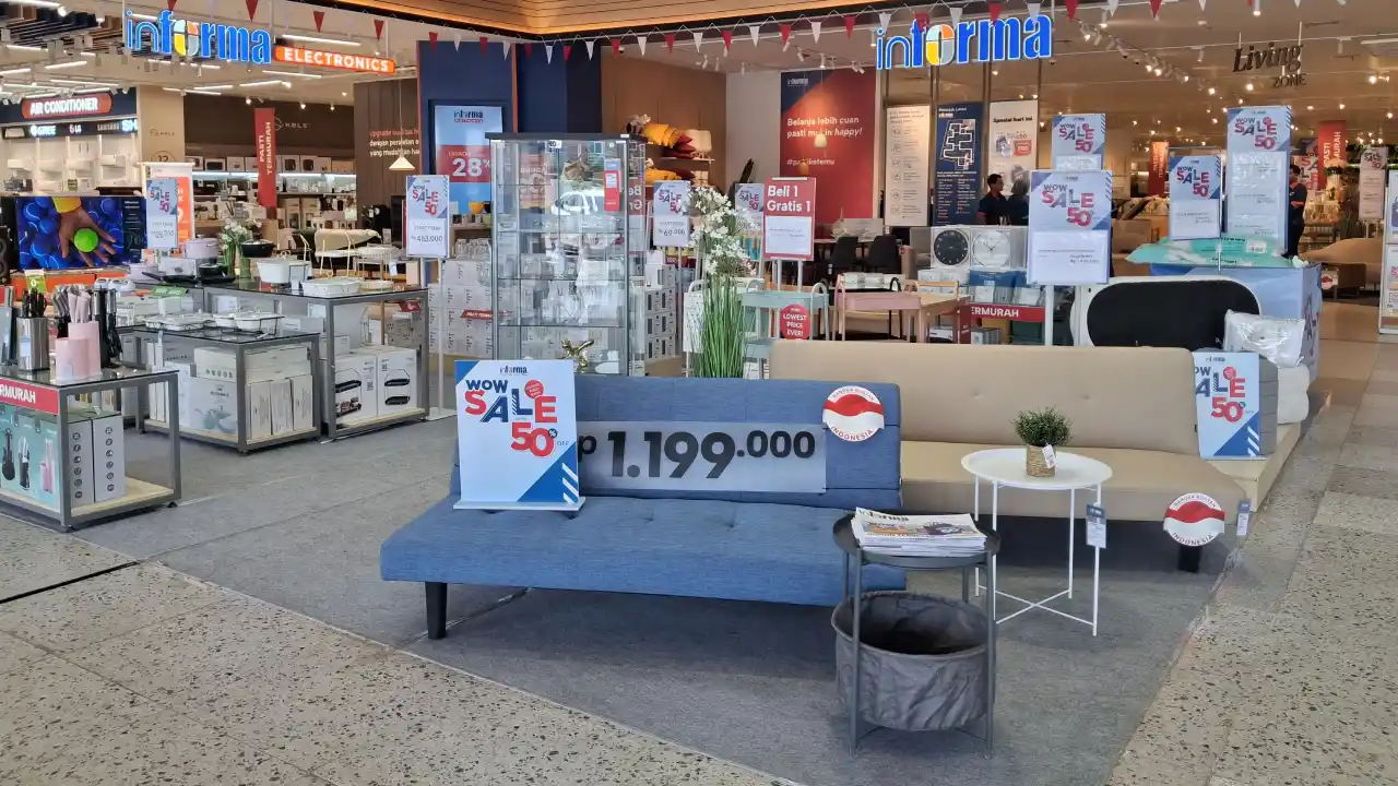 Diskon Gila-gilaan, Informa Kendari Suguhkan WOW SALE and Hot Deals Hemat hingga 60 Persen Selama 4 Hari
