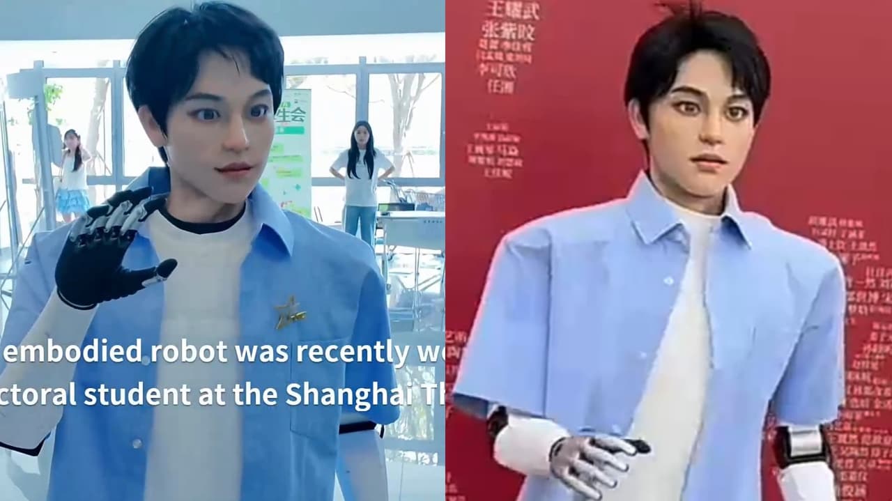 Era Baru Dimulai, Robot Humanoid Tempuh Pendidikan Mahasiswa Doktoral di Akademi Teater China