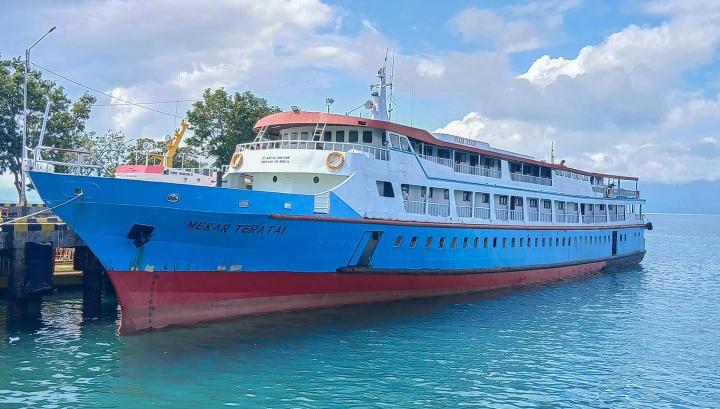 KM Teratai Resmi Layani Wanci-Kendari, Tiket Dijual dengan Harga Miring