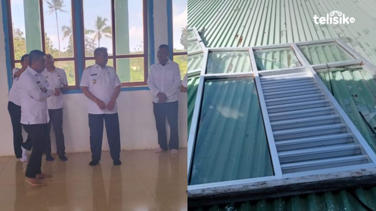 Masjid Kerajaan Wuna Berdiri 1716 Masehi Rusak Dihantam Angin Kencang, Bupati Kebut Dinas PUPR Perbaiki