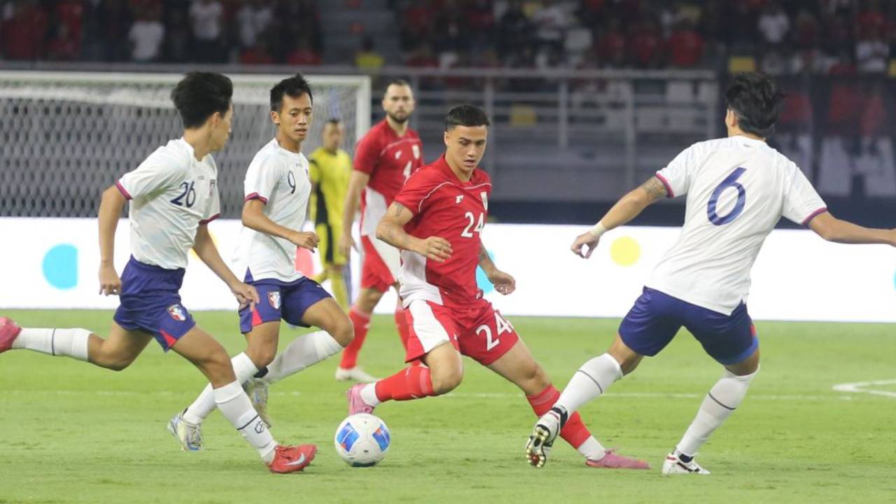 Peringkat FIFA Timnas Indonesia Melonjak Usai Pesta Gol 6-0 Atas Taiwan di FIFA Matchday 2025