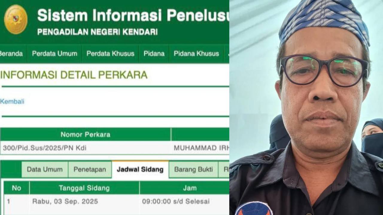Politisi NasDem La Ami Duduk di Kursi Terdakwa Kasus Ijazah Palsu DPRD Kendari