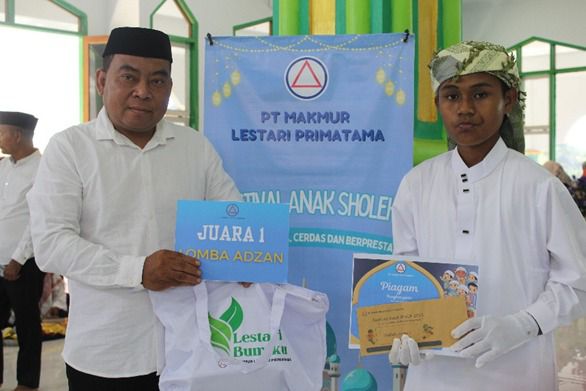 PT MLP Gelar Festival Anak Sholeh, Dorong Semangat Belajar Agama Anak di Desa Lingkar Tambang