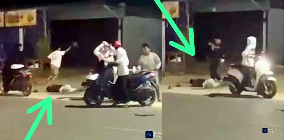 Seorang Pria di Kendari Dikeroyok Sekelompok Pemuda hingga Tersungkur Tak Berdaya