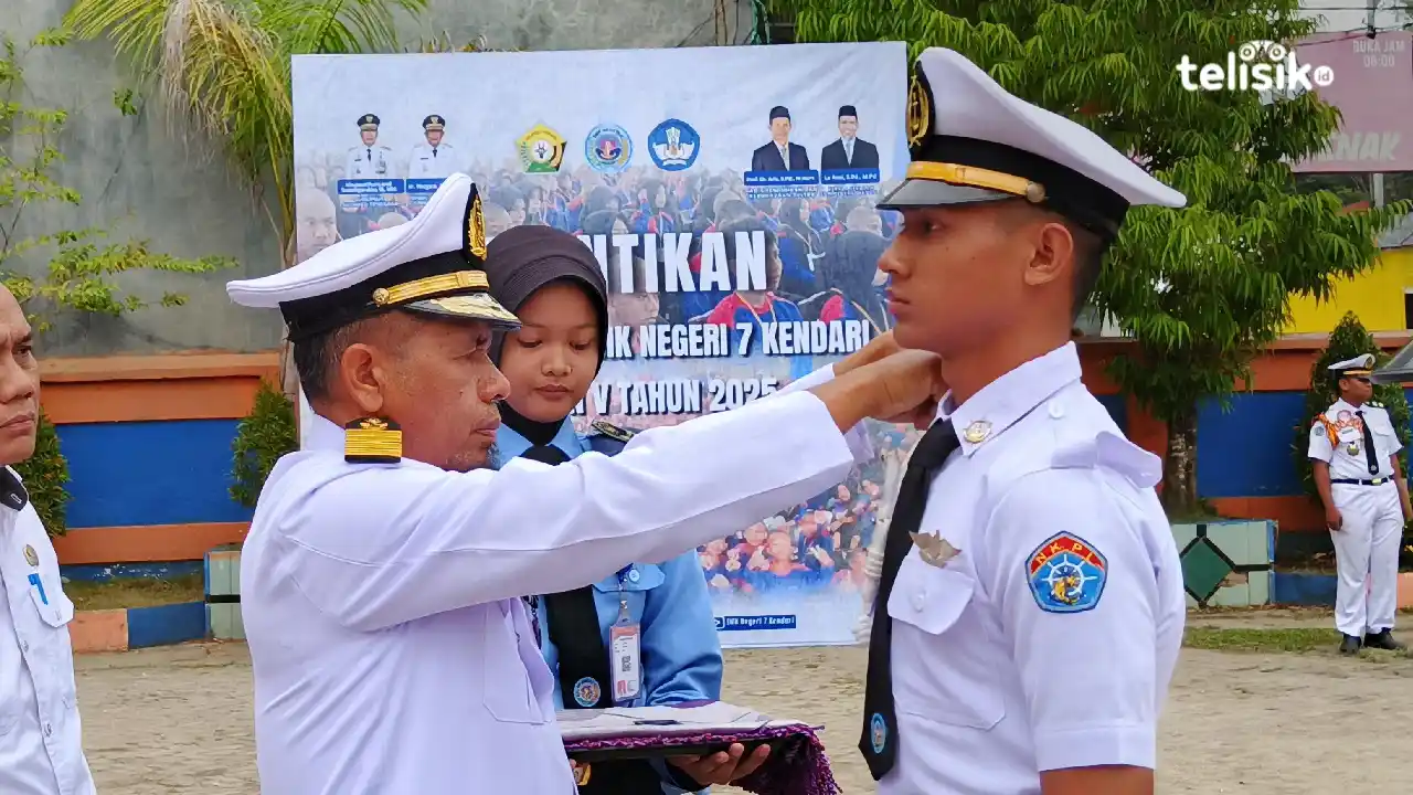 SMKN 7 Kendari Kukuhkan 252 Taruna-Taruni: Wujudkan Generasi Unggul Kemaritiman