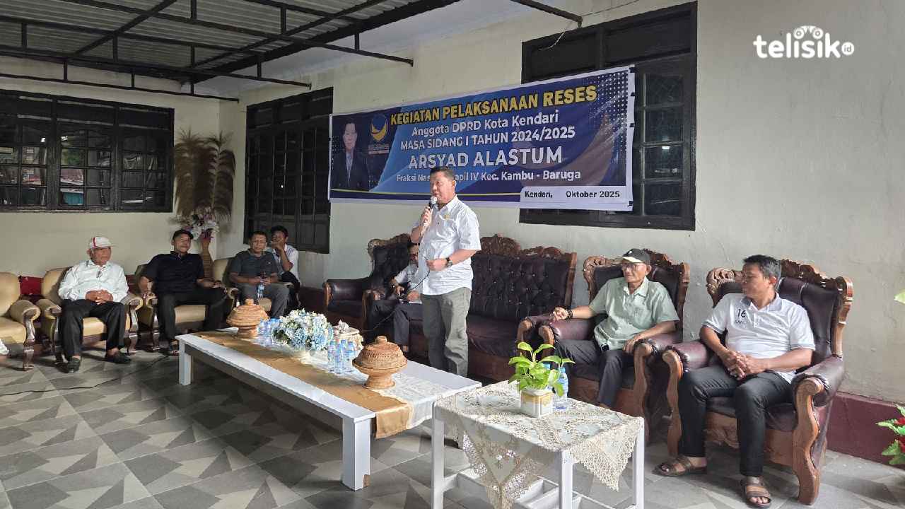 Arsyad Alastum Serap Aspirasi Warga Kambu-Baruga Kendari, Fokus Benahi Fasilitas Jalan dan Sumur Bor