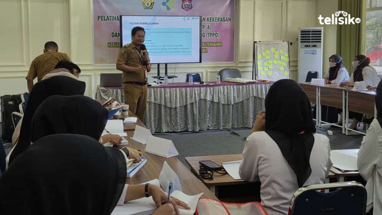 Bapelkes Sultra Perkuat Kapasitas Tenaga Kesehatan Tangani Korban TPPO dan Kekerasan Anak