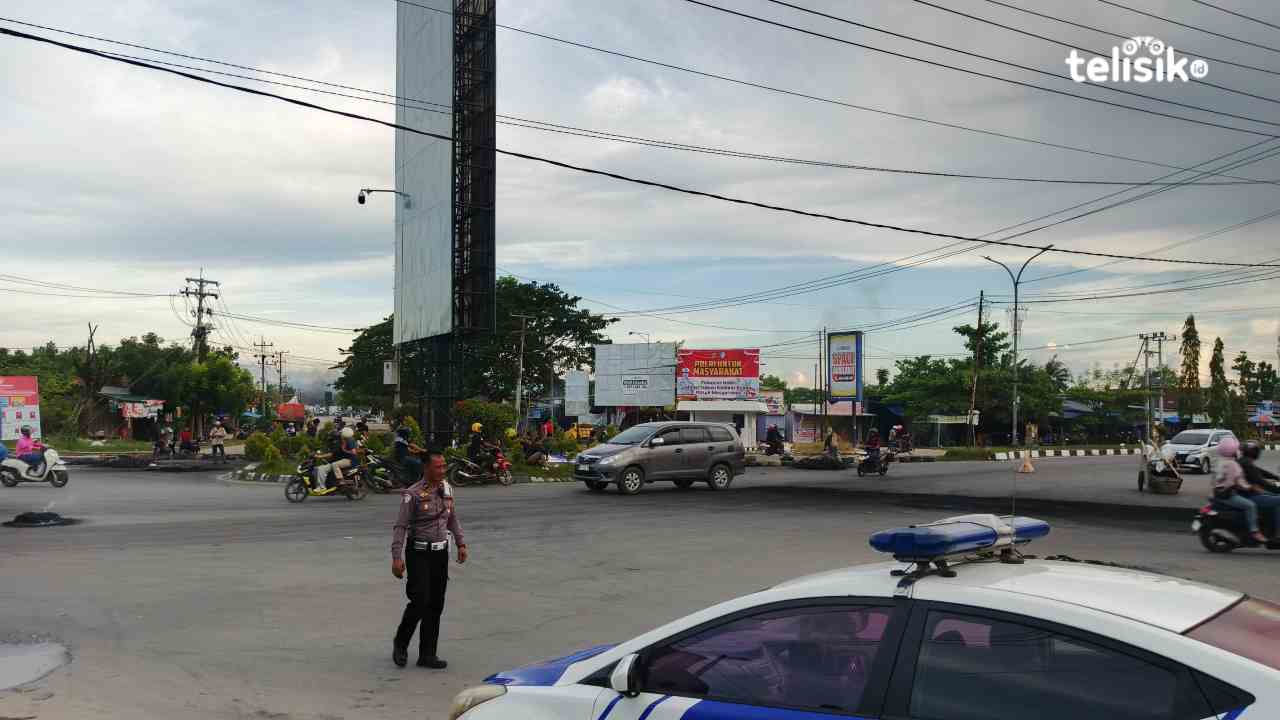 Blokade Jalan Tapak Kuda Kendari Mulai Dilonggarkan, Satu Jalur Dibuka