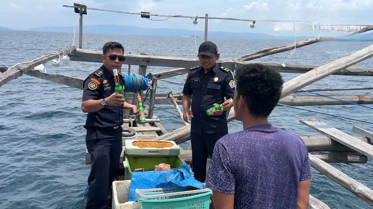 Bom Ikan Gegerkan Laut Konawe Selatan, Tim Gabungan Gerebek Kapal Bagan di Tengah Laut