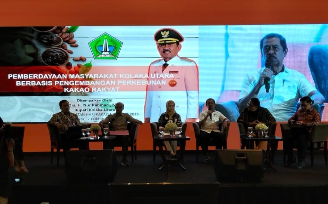 Bupati Kolaka Utara jadi Pemateri Utama di Hari Kakao Indonesia, Paparkan Strategi Penguatan Hulu Kakao Nasional