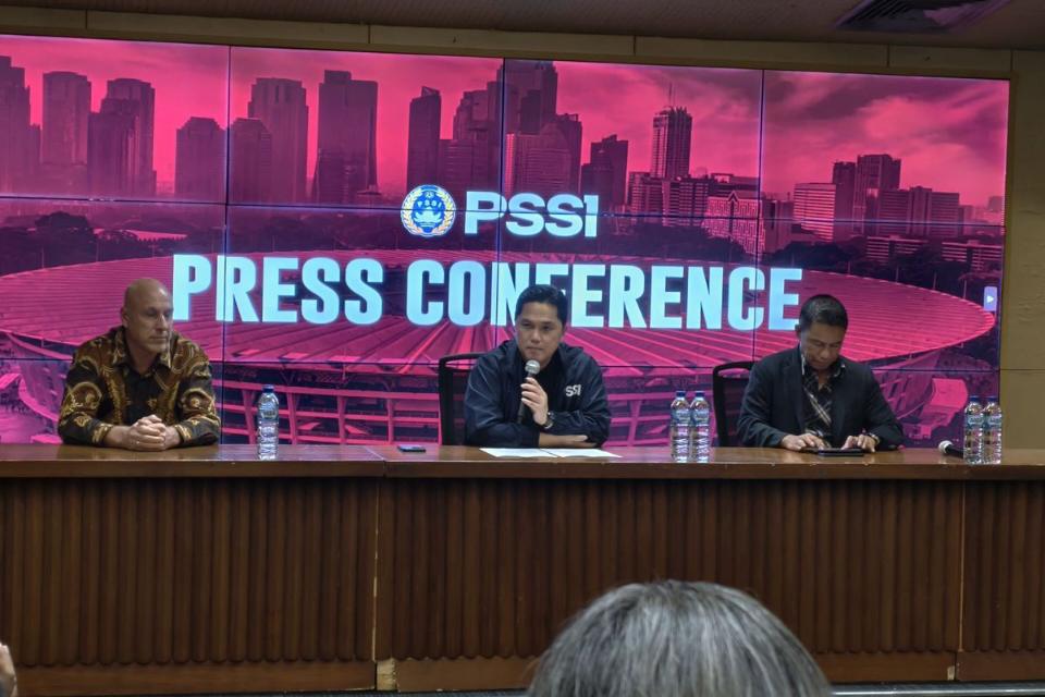 Erick Thohir Tegaskan belum Ada Pengganti Patrick Kluivert, Tepis Hoaks Jepang-Korsel Keluar AFC