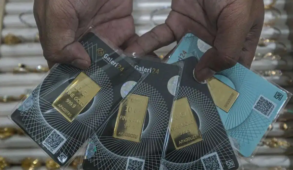 Harga Emas UBS dan Galeri24 di Pegadaian Resmi Turun, Berikut Rinciannya
