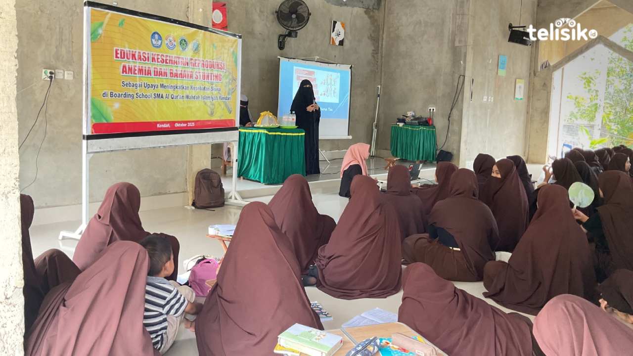 ITK Avicenna dan Universitas Mandala Waluya Latih Siswa SMA Al-Qur'an Wahdah Islamiyah Kendari Jadi Kader Kesehatan