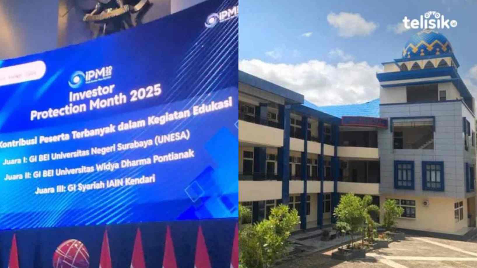 Kalahkan Ratusan Kampus, IAIN Kendari Sabet Juara Nasional di Kompetisi Pasar Modal Syariah