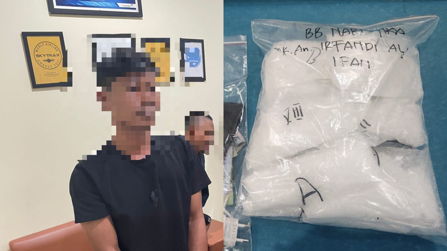 Pengedar Lintas Provinsi Asal Aceh Dibekuk di Bandara Haluoleo Kendari, 2 Kg Sabu Disita