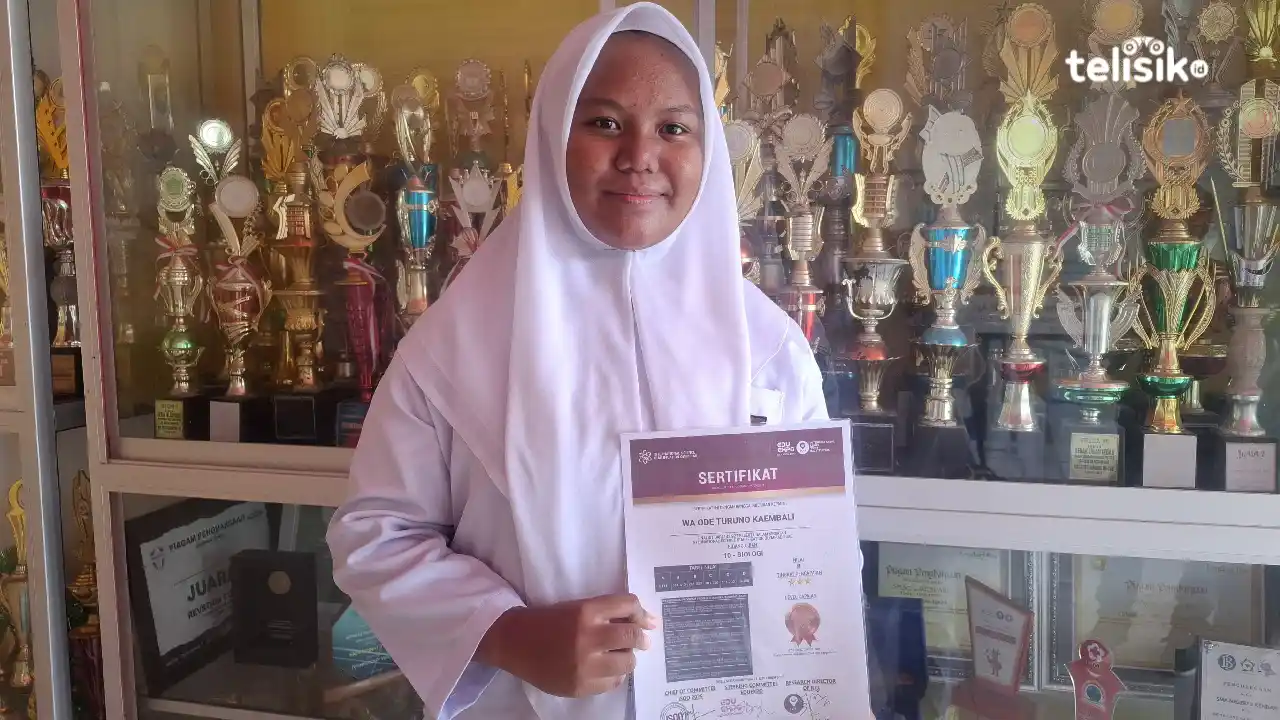 Siswi SMAN 2 Kendari Raih Medali Perunggu di Ajang Olimpiade Sains Internasional